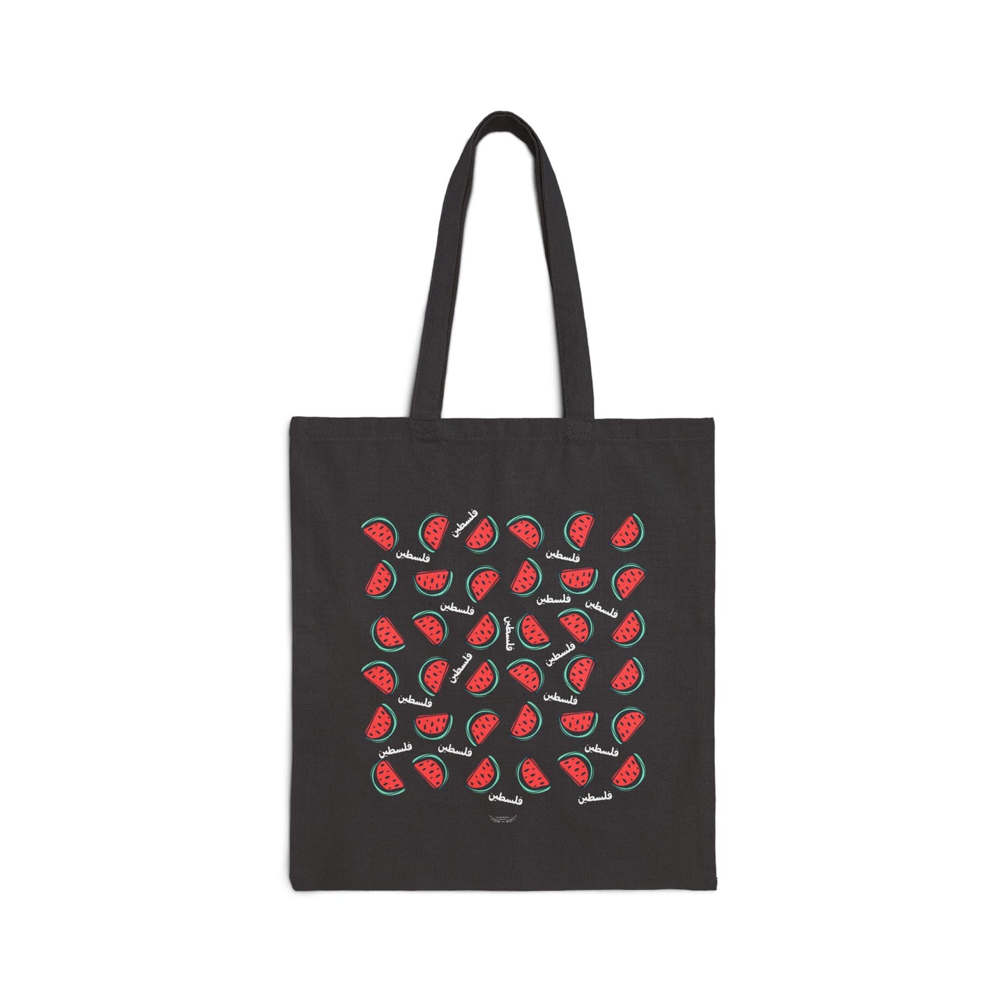 Canvas Tote Bag - Watermelon Pattern