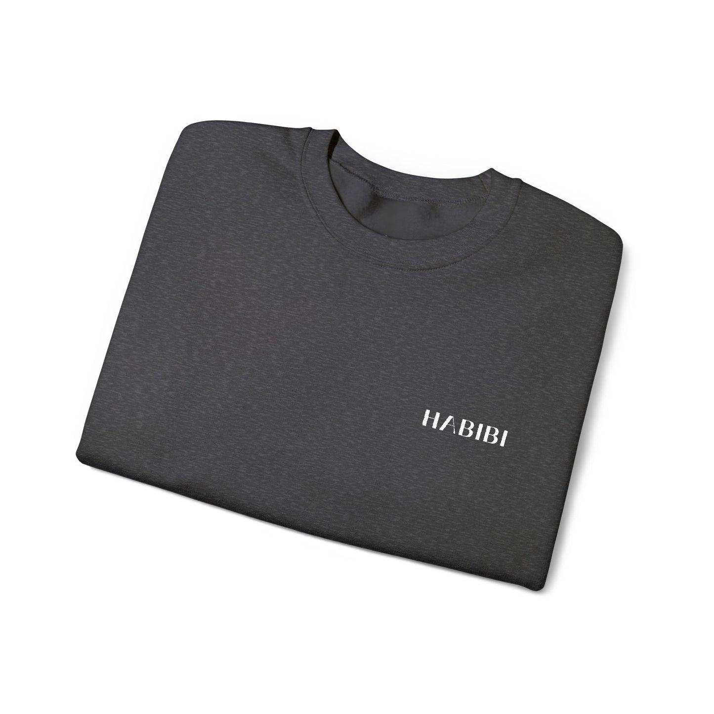 "Habibi" Embroidered Crewneck Sweatshirt