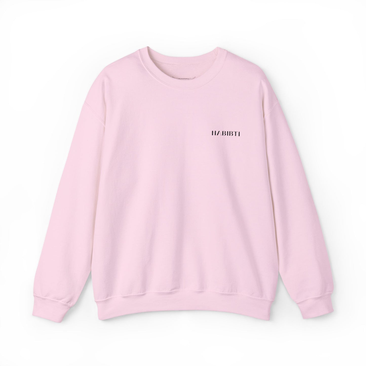 "Habibti" Embroidered Crewneck Sweatshirt