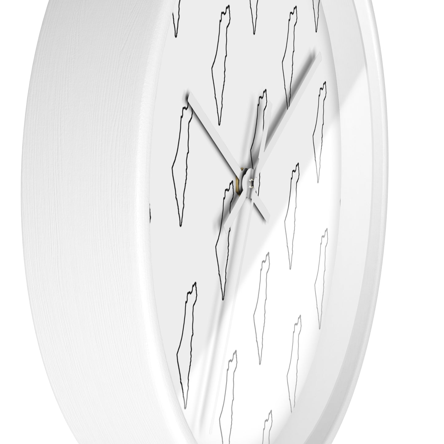 Palestine Map Wall Clock