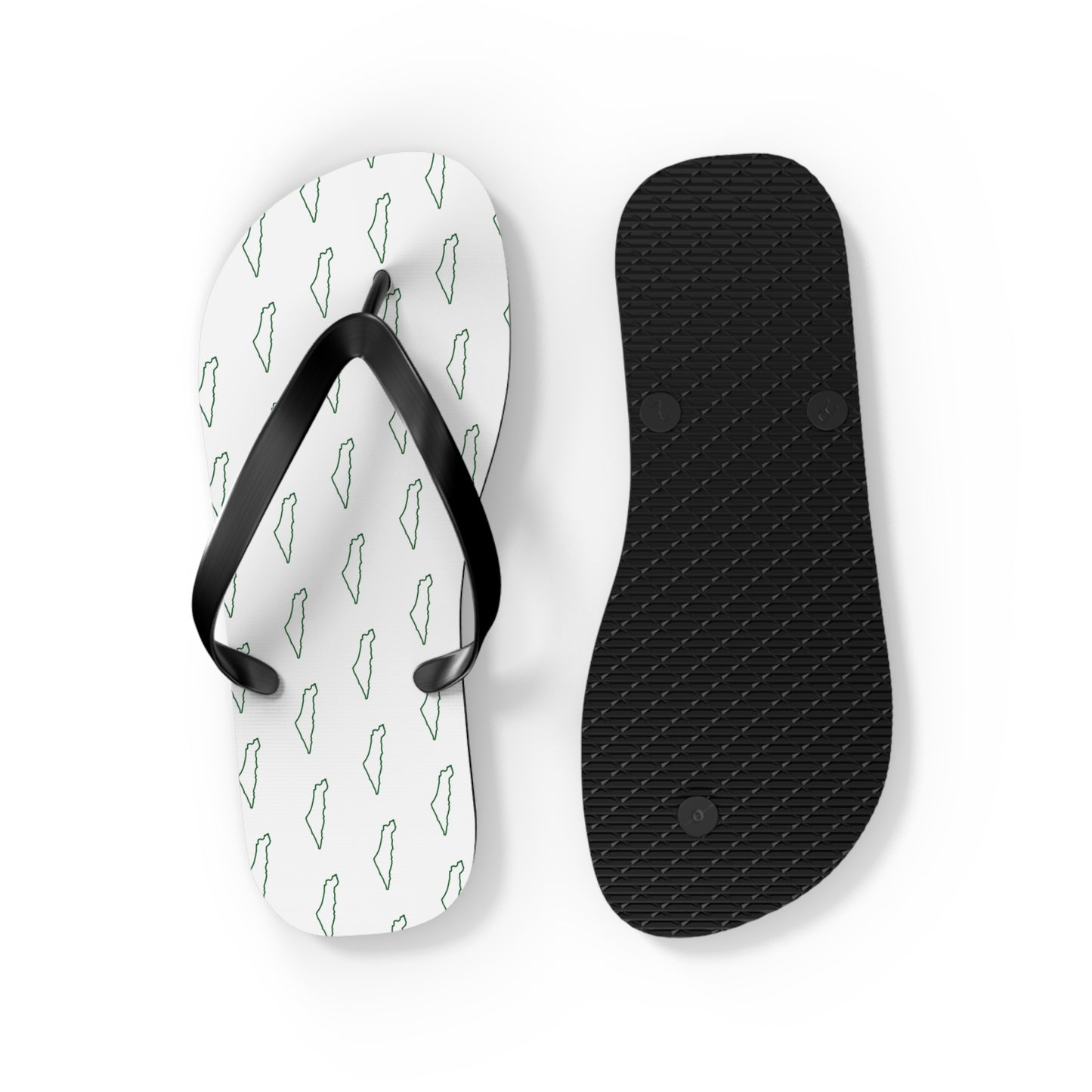 Palestine Map - Women's Flip Flops