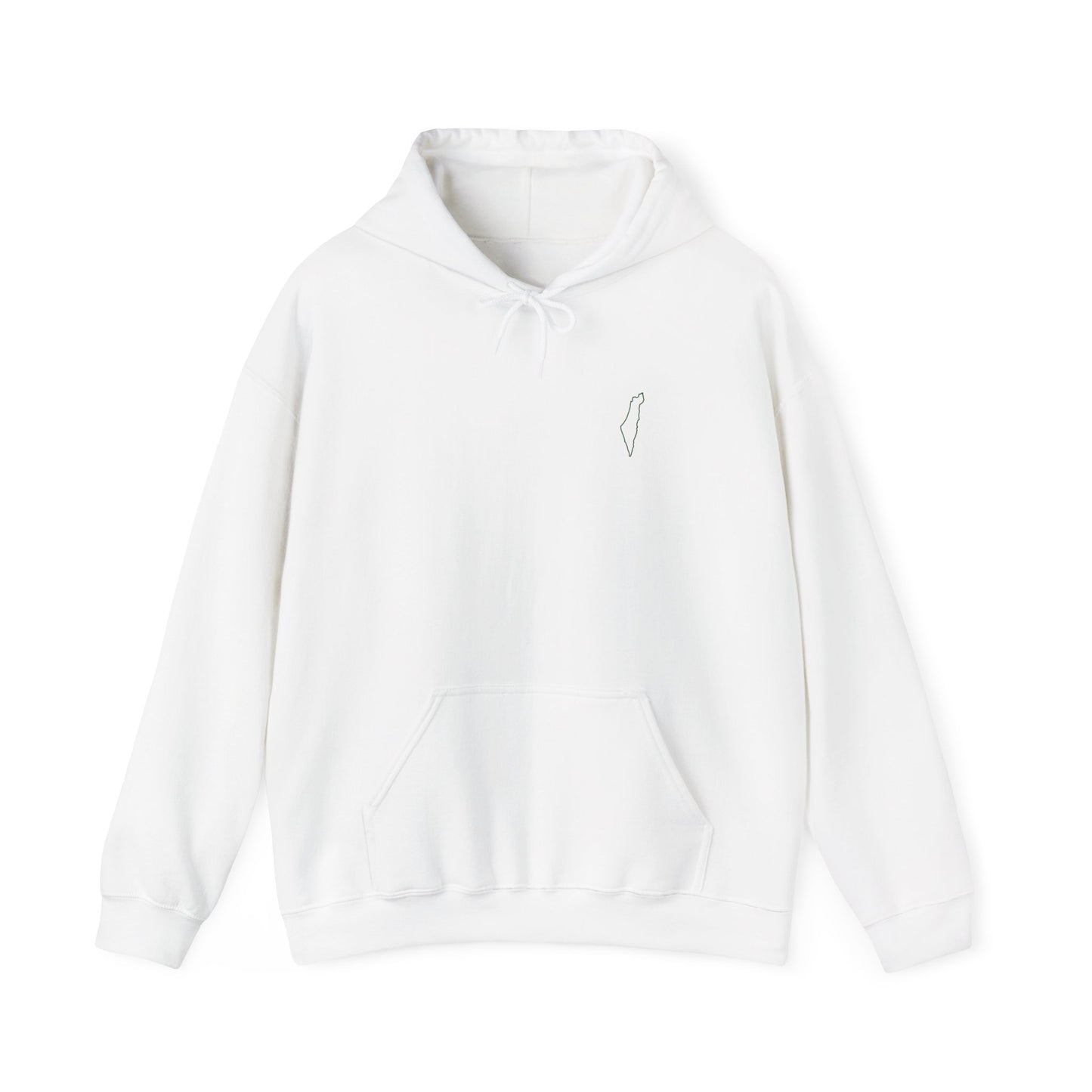 Palestine Map Outline Hoodie