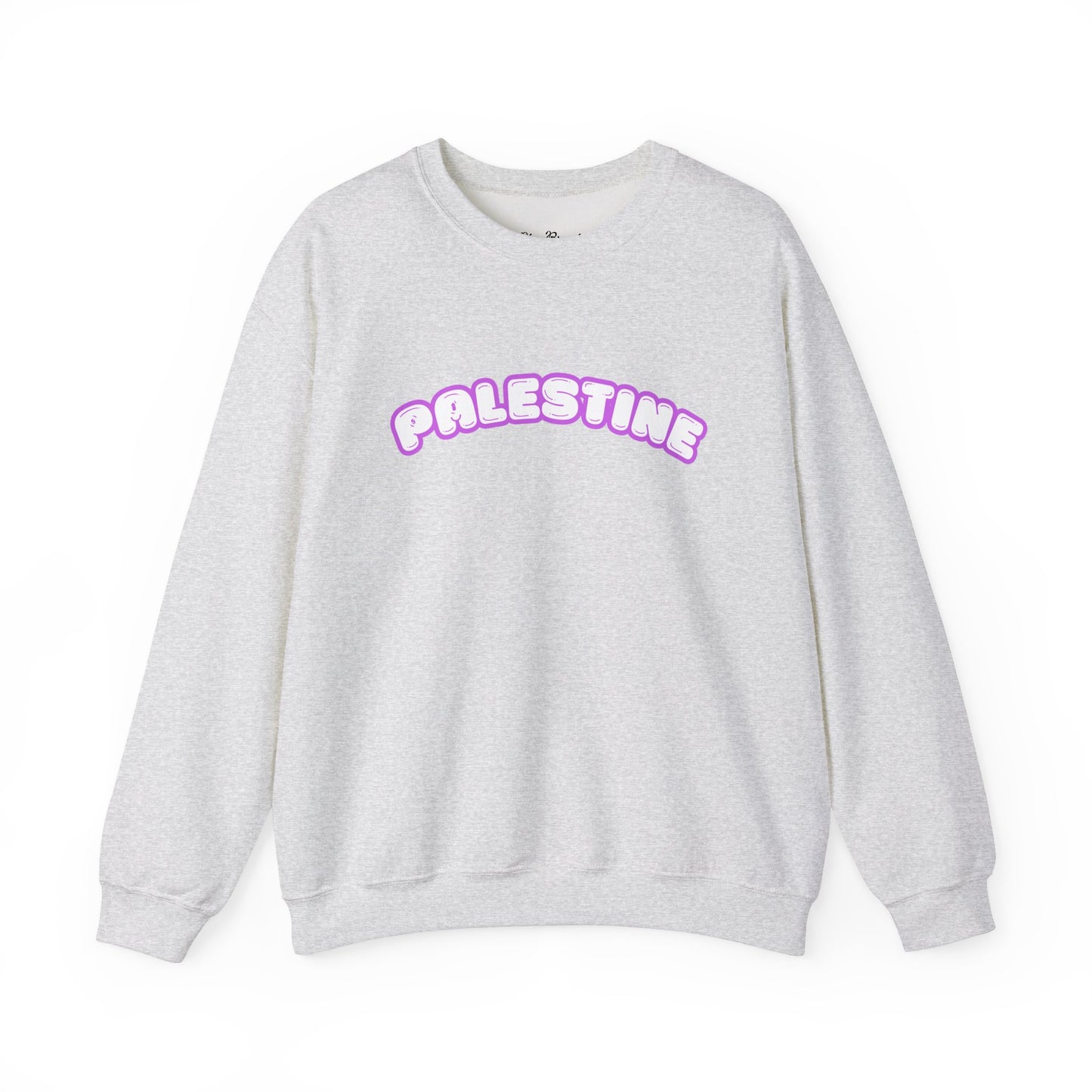 Palestine - Pink - Gildan Unisex Heavy Blend™ Crewneck Sweatshirt
