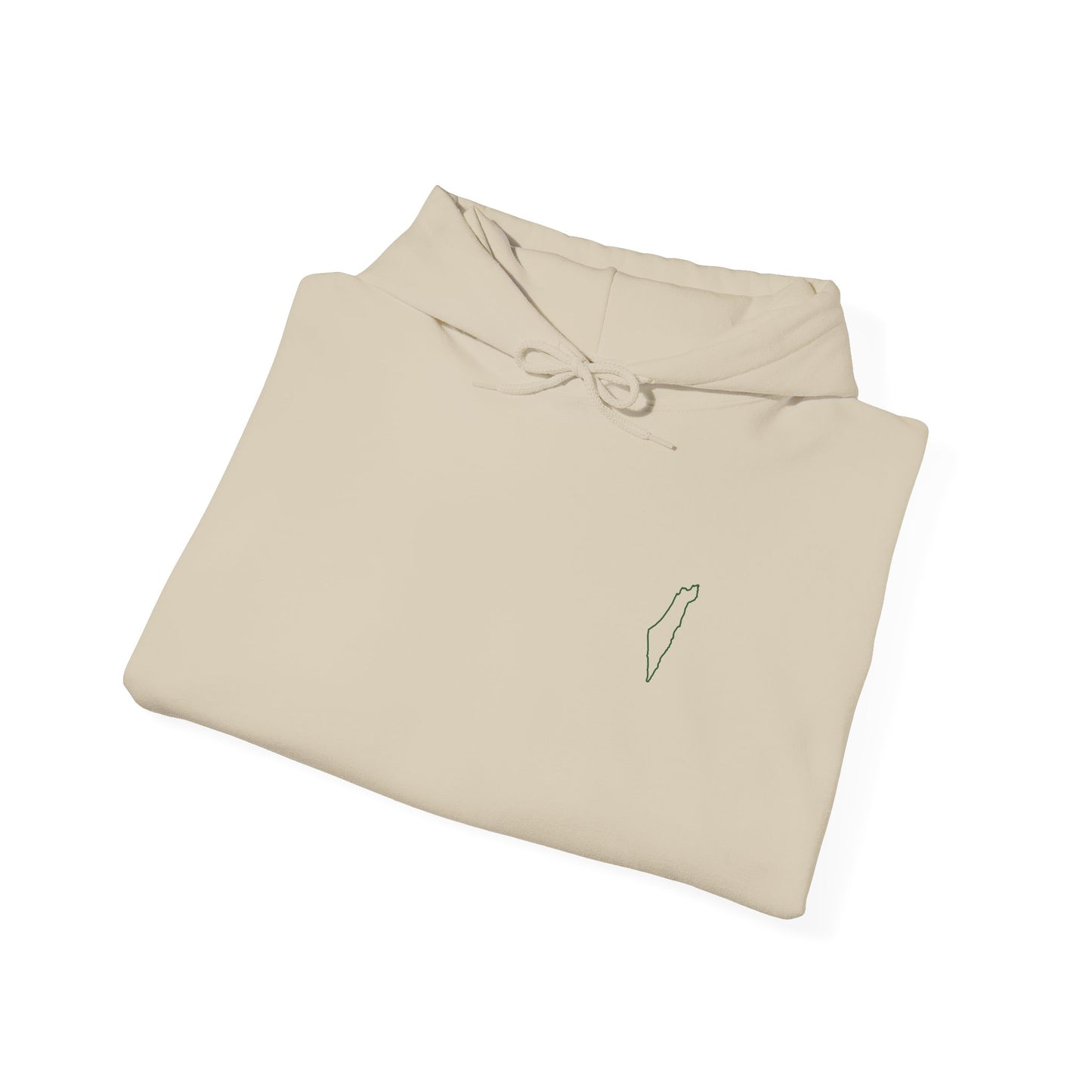Palestine Map Outline Hoodie