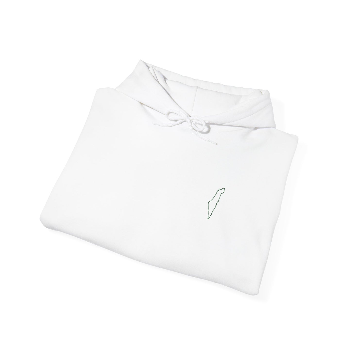 Palestine Map Outline Hoodie