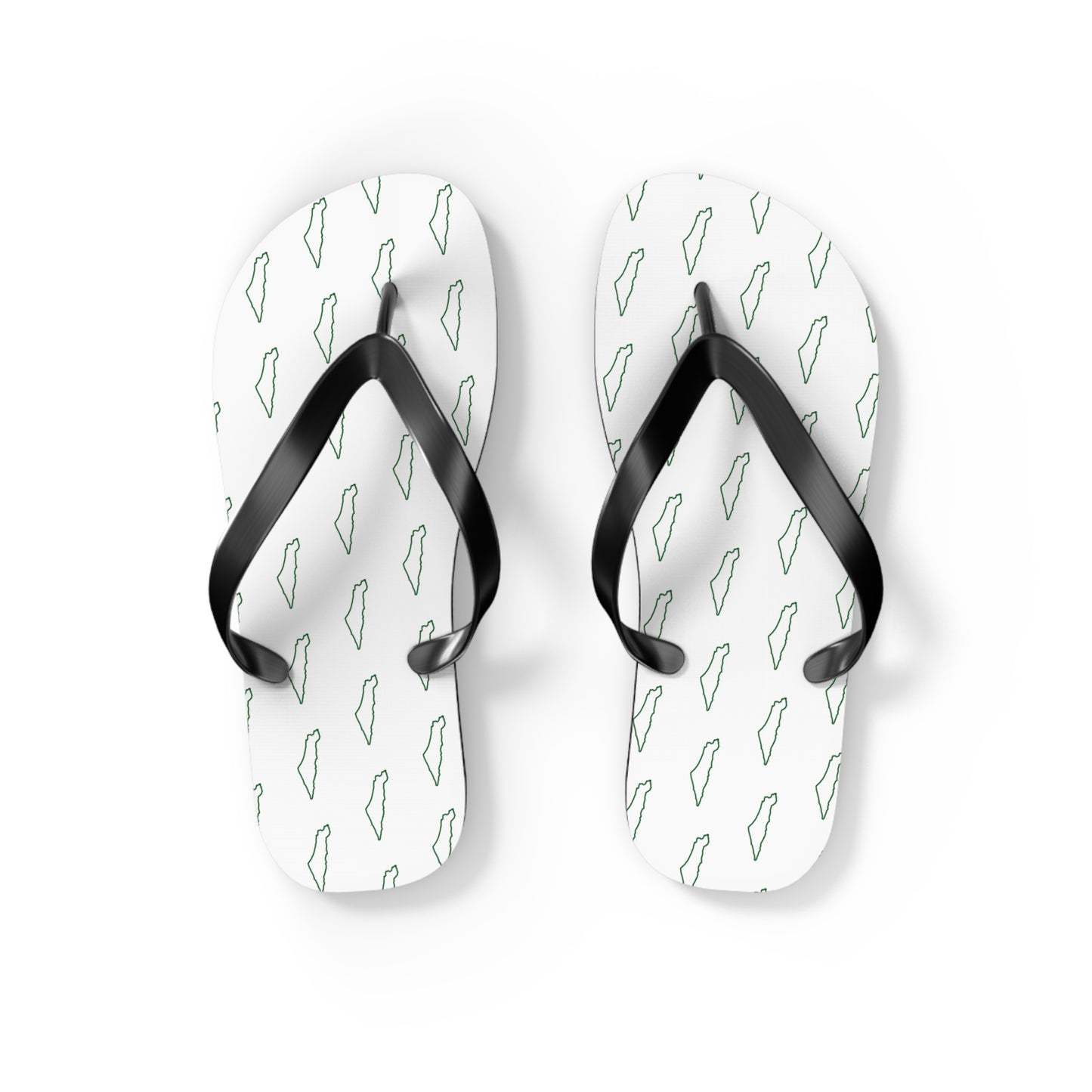 Palestine Map - Women's Flip Flops