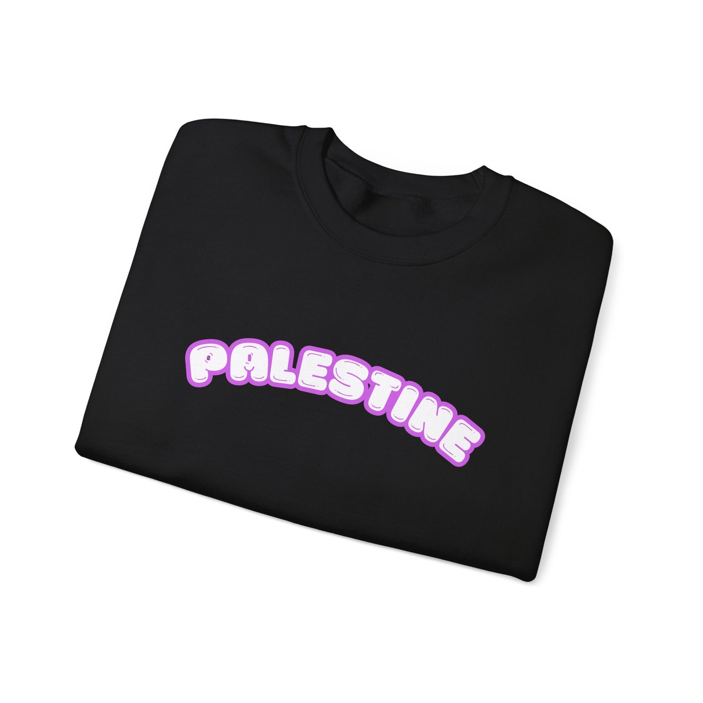 Palestine - Pink - Gildan Unisex Heavy Blend™ Crewneck Sweatshirt