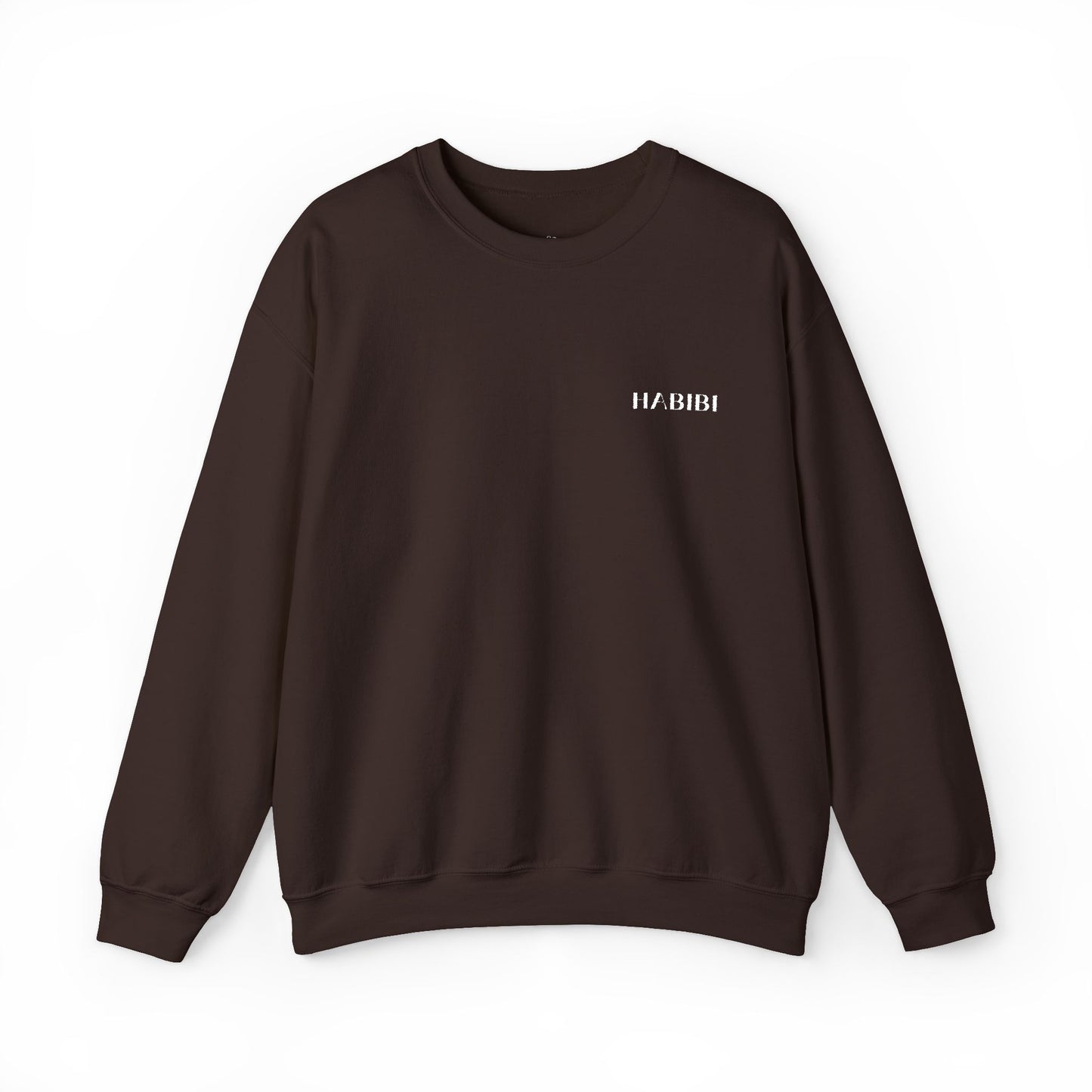 "Habibi" Embroidered Crewneck Sweatshirt