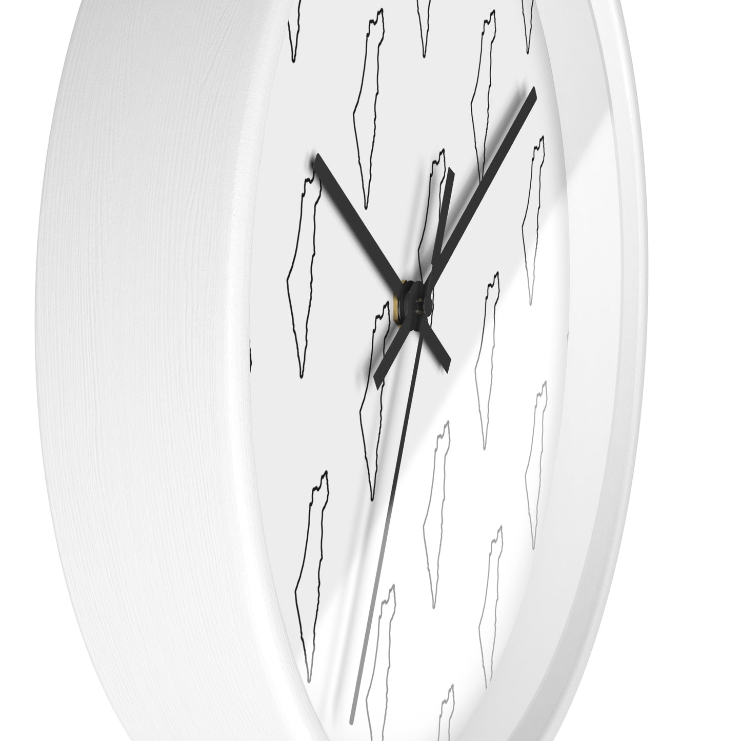 Palestine Map Wall Clock