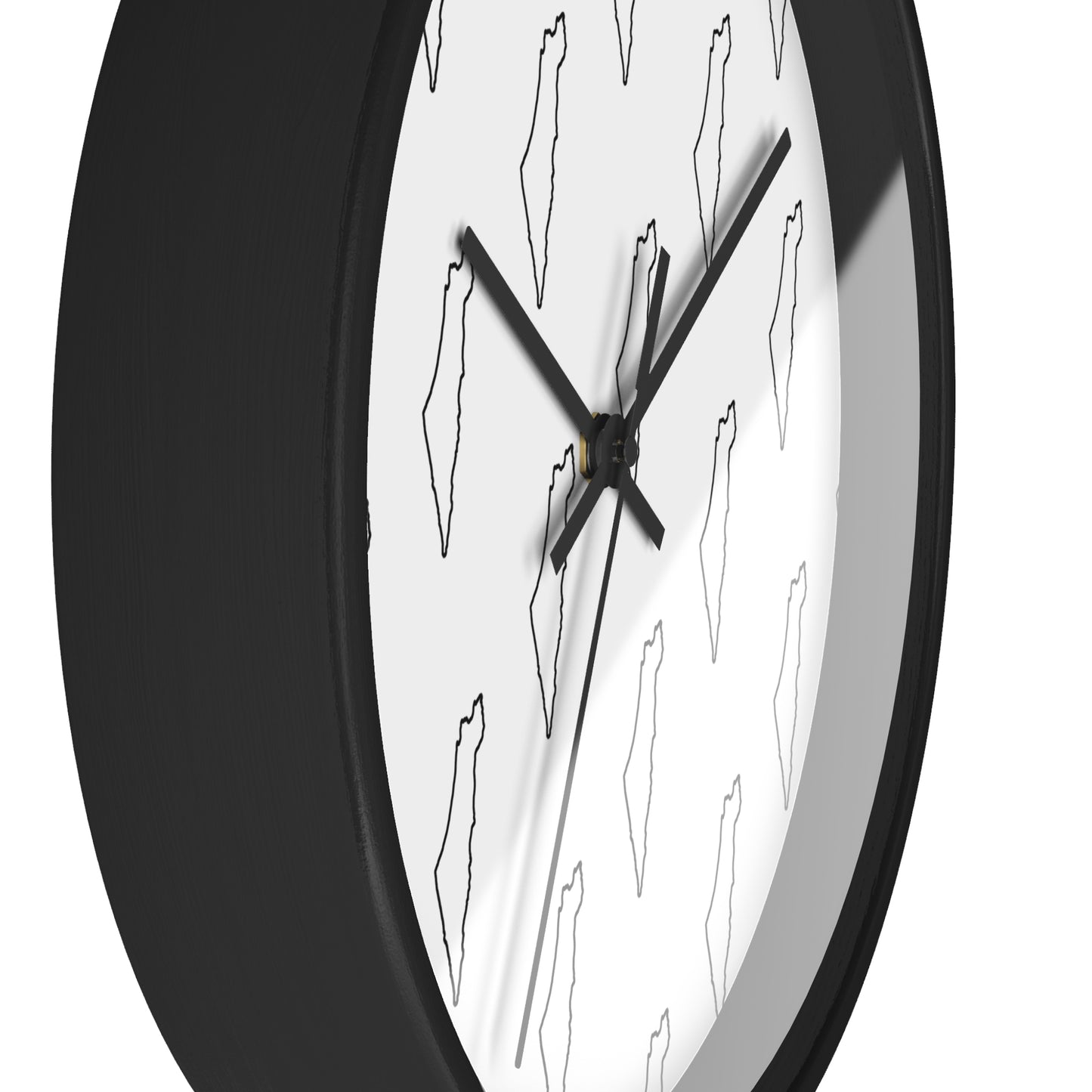 Palestine Map Wall Clock