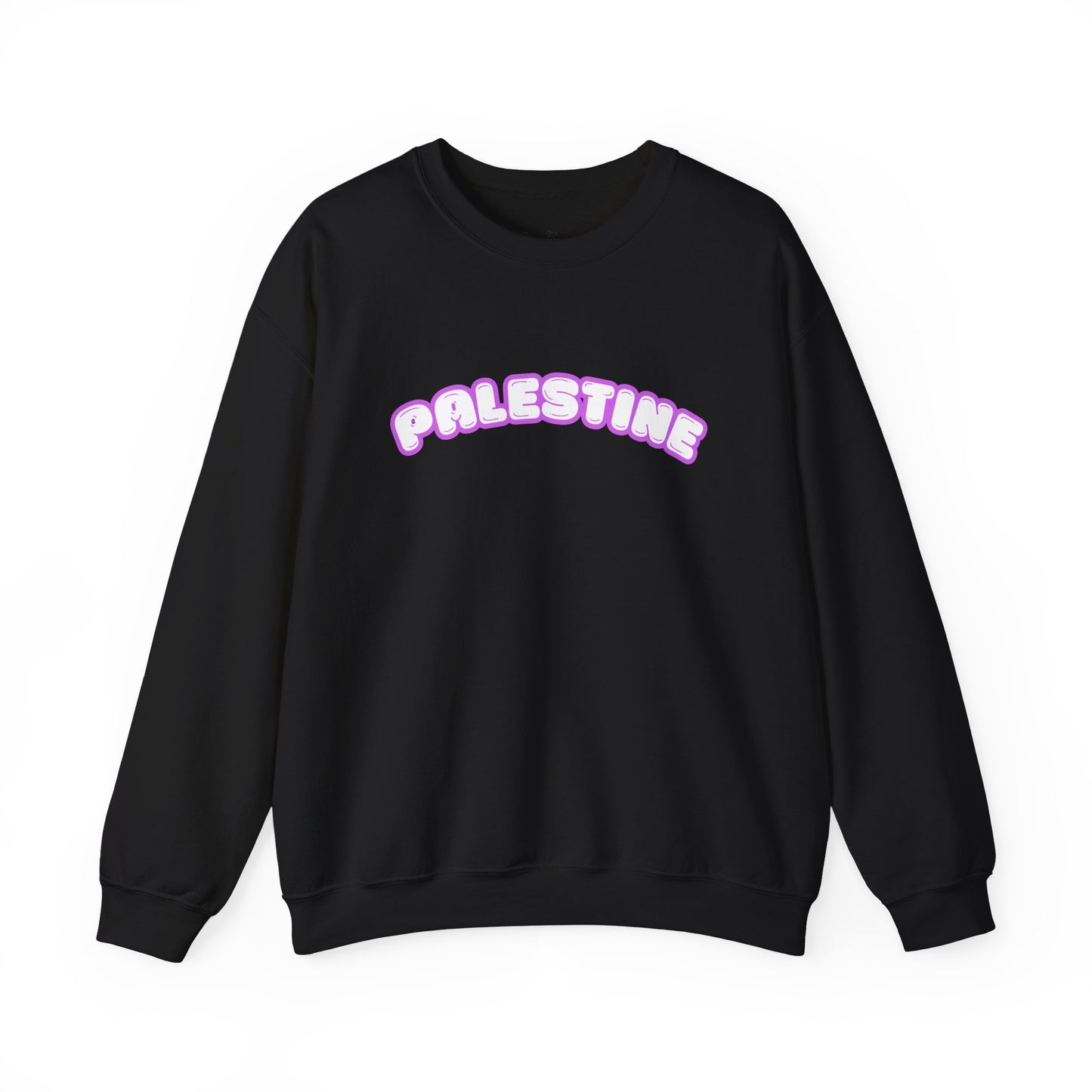 Palestine - Pink - Gildan Unisex Heavy Blend™ Crewneck Sweatshirt