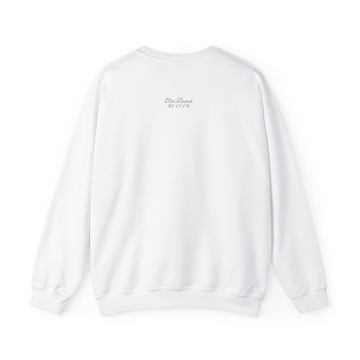 Resist Cotton Crew Neck | Cartoon-Style Sweatshirt