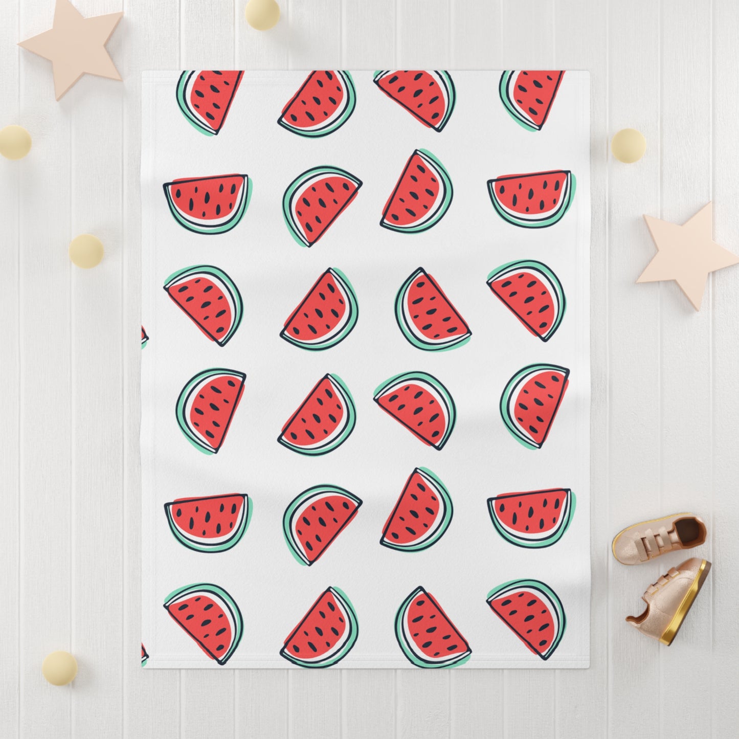 Watermelon Baby Blanket