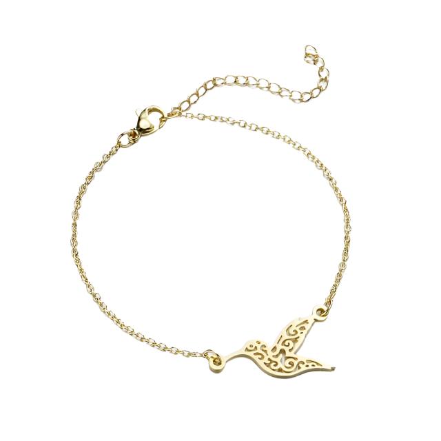 Humming Bird Bracelet - Gold or Silver