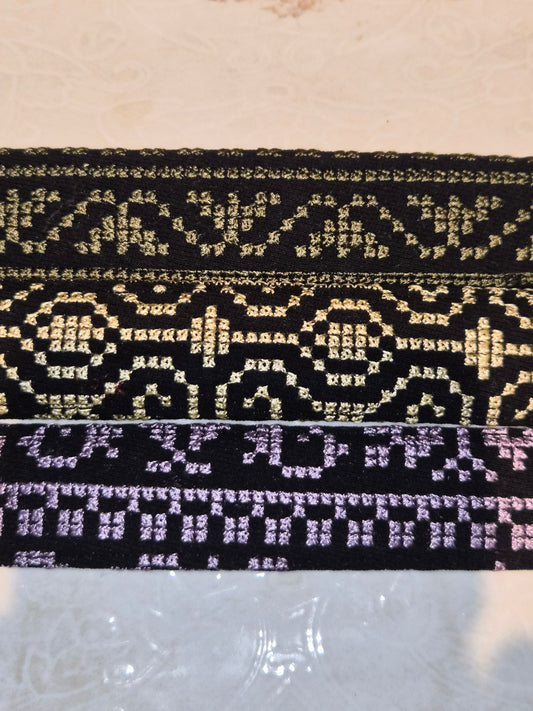 Tatreez Wristlet with Palestine Charm
