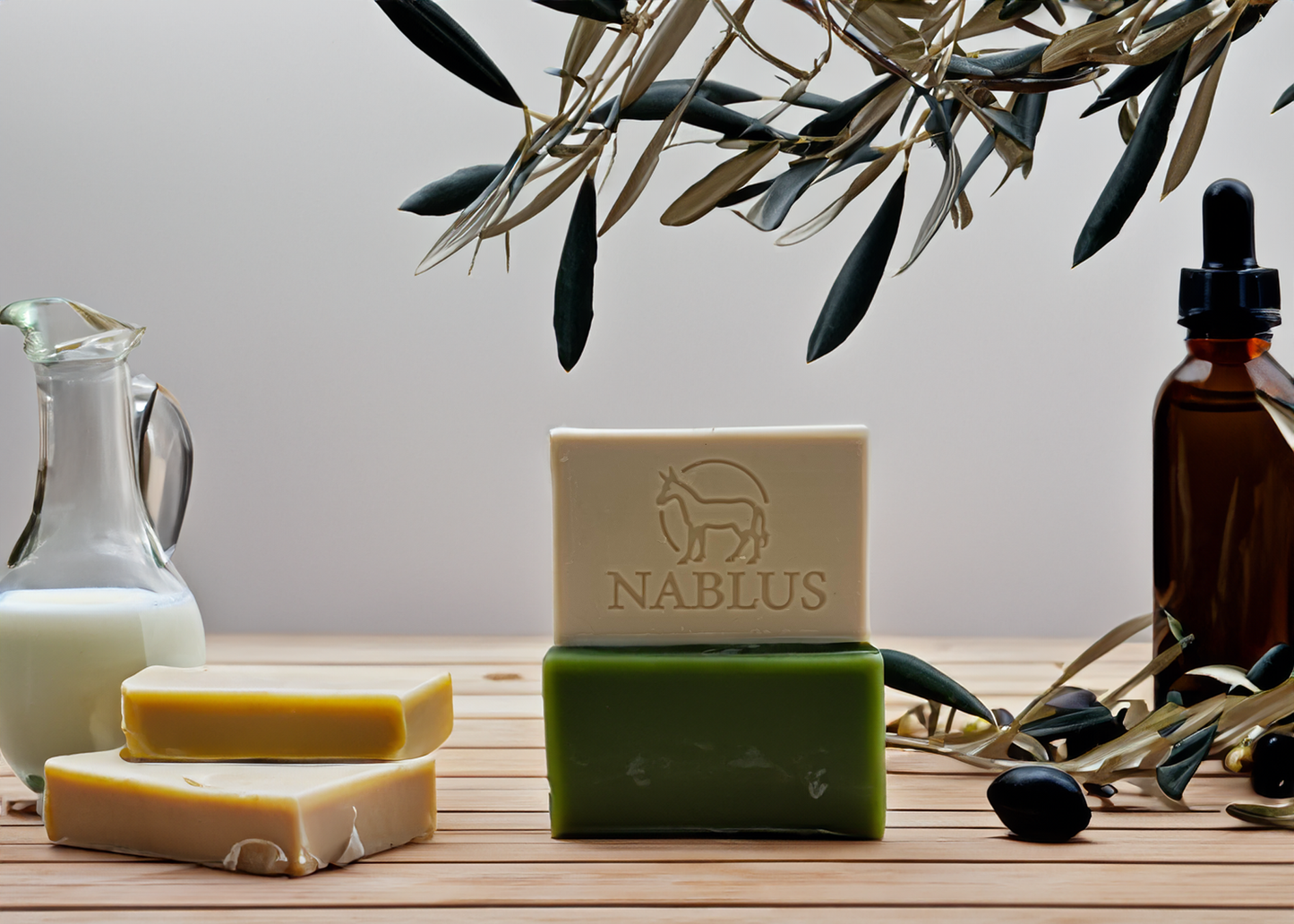 donkey milk Nablus Soap Company skin care olive oil soap