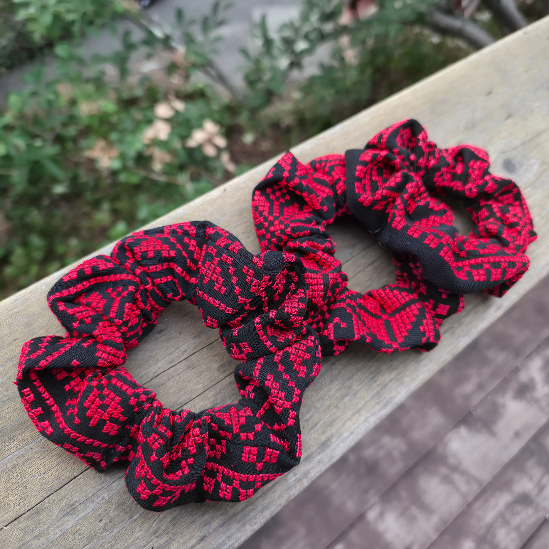 Handmade Tatreez Scrunchie
