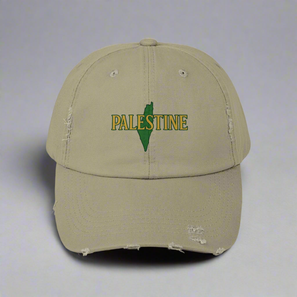 Distressed Hat - Palestine design
