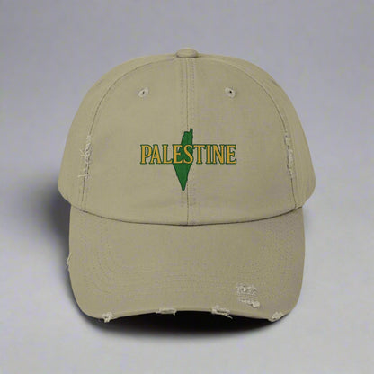 Distressed Hat - Palestine design