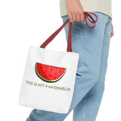 This Is Not A Watermelon Tote Bag - Watermelon Collection