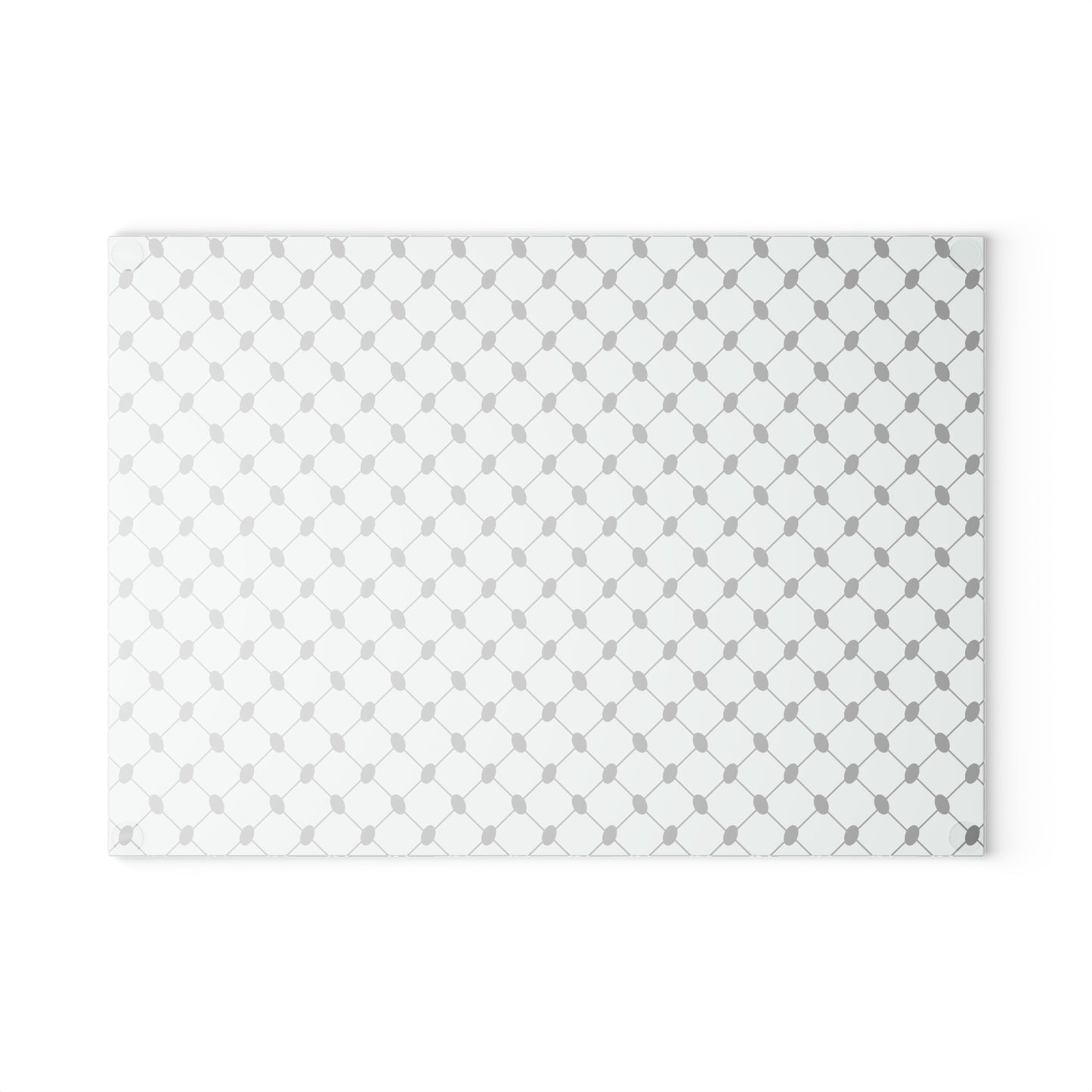 Glass Cutting Board - Keffiyah print