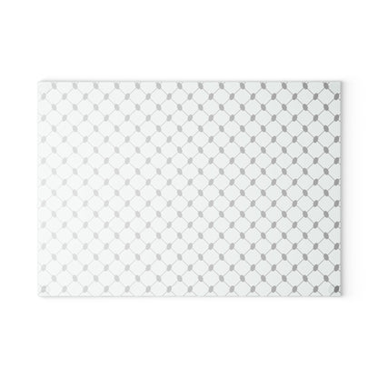 Glass Cutting Board - Keffiyah print