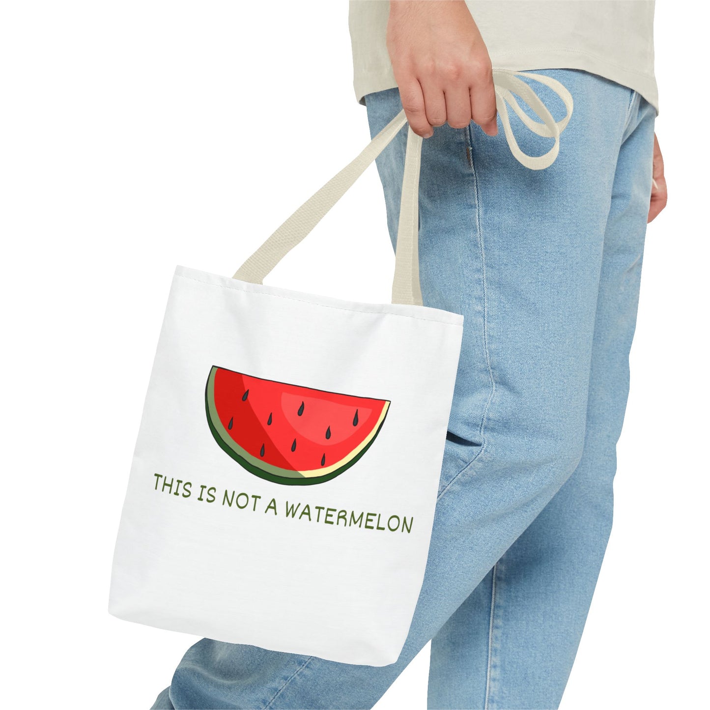 This Is Not A Watermelon Tote Bag - Watermelon Collection