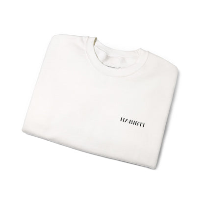 "Habibti" Embroidered Crewneck Sweatshirt