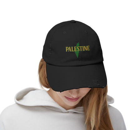 Distressed Hat - Palestine design