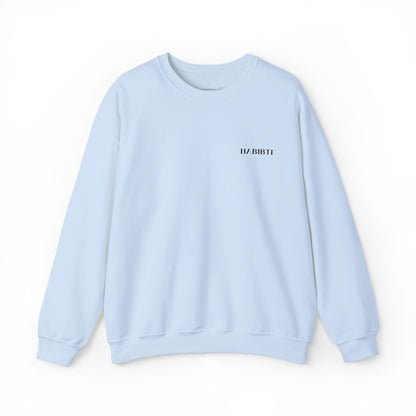 "Habibti" Embroidered Crewneck Sweatshirt