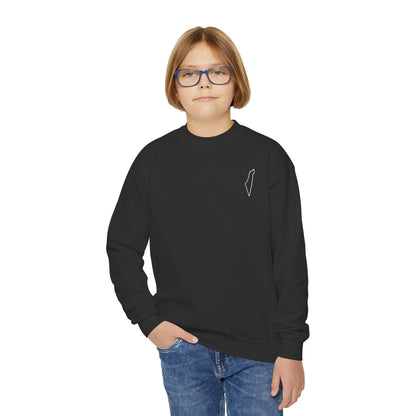 Kids Palestine Outline Sweatshirt