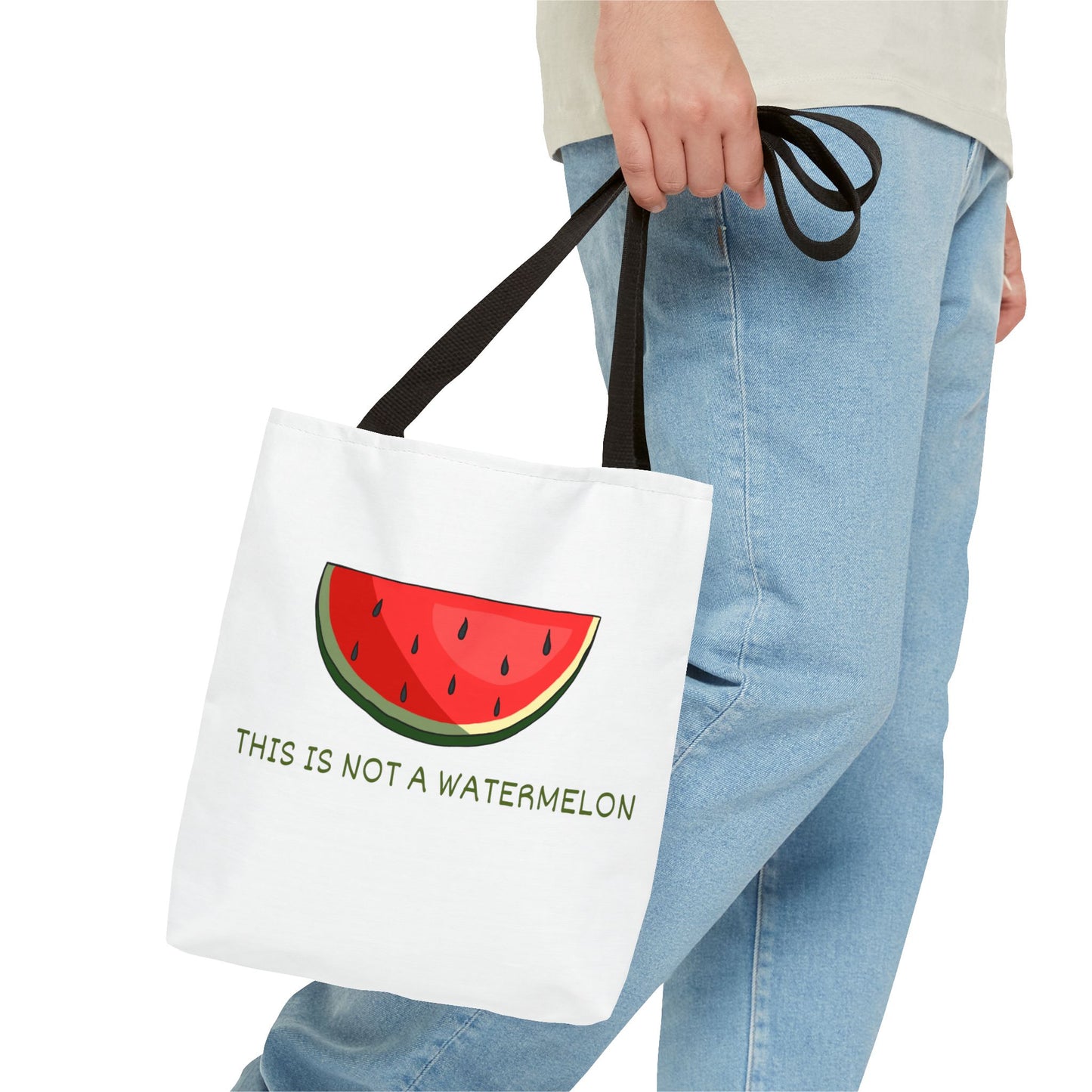 This Is Not A Watermelon Tote Bag - Watermelon Collection