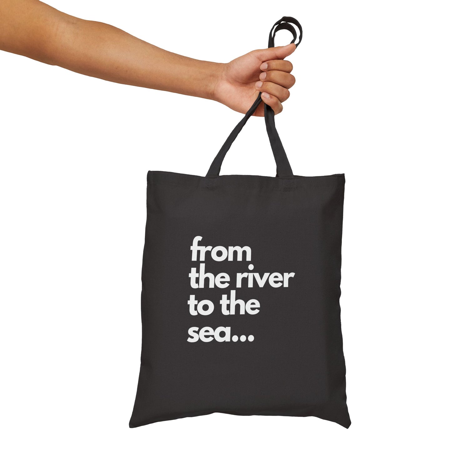 "From the River to the Sea" Tote Bag