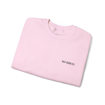 "Habibti" Embroidered Crewneck Sweatshirt
