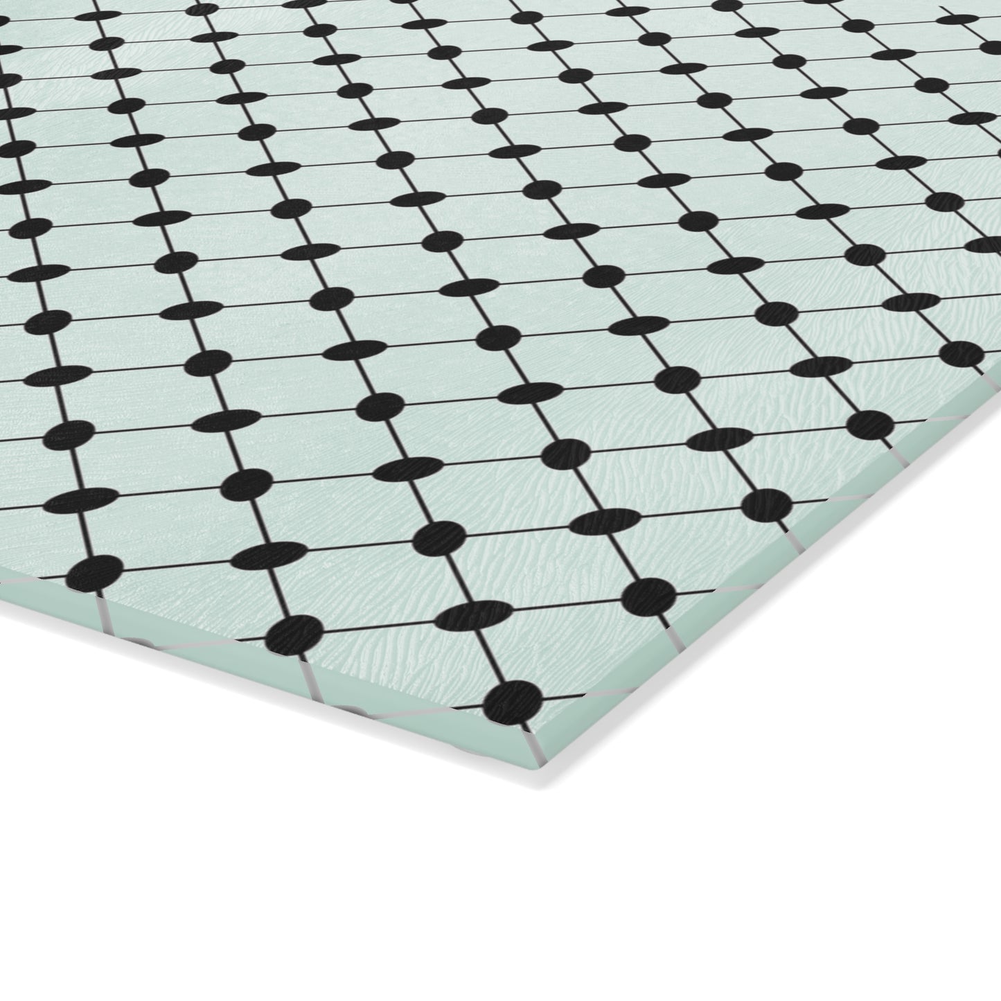 Glass Cutting Board - Keffiyah print