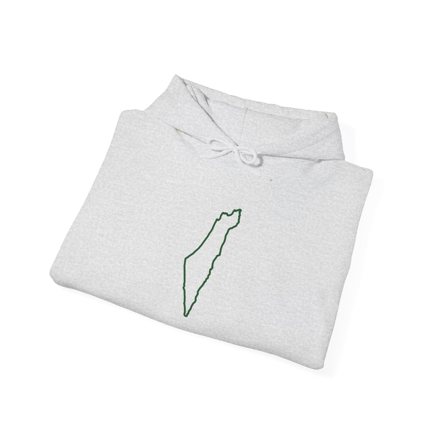 Palestine Map Outline Hoodie