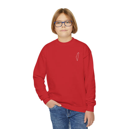 Kids Palestine Outline Sweatshirt