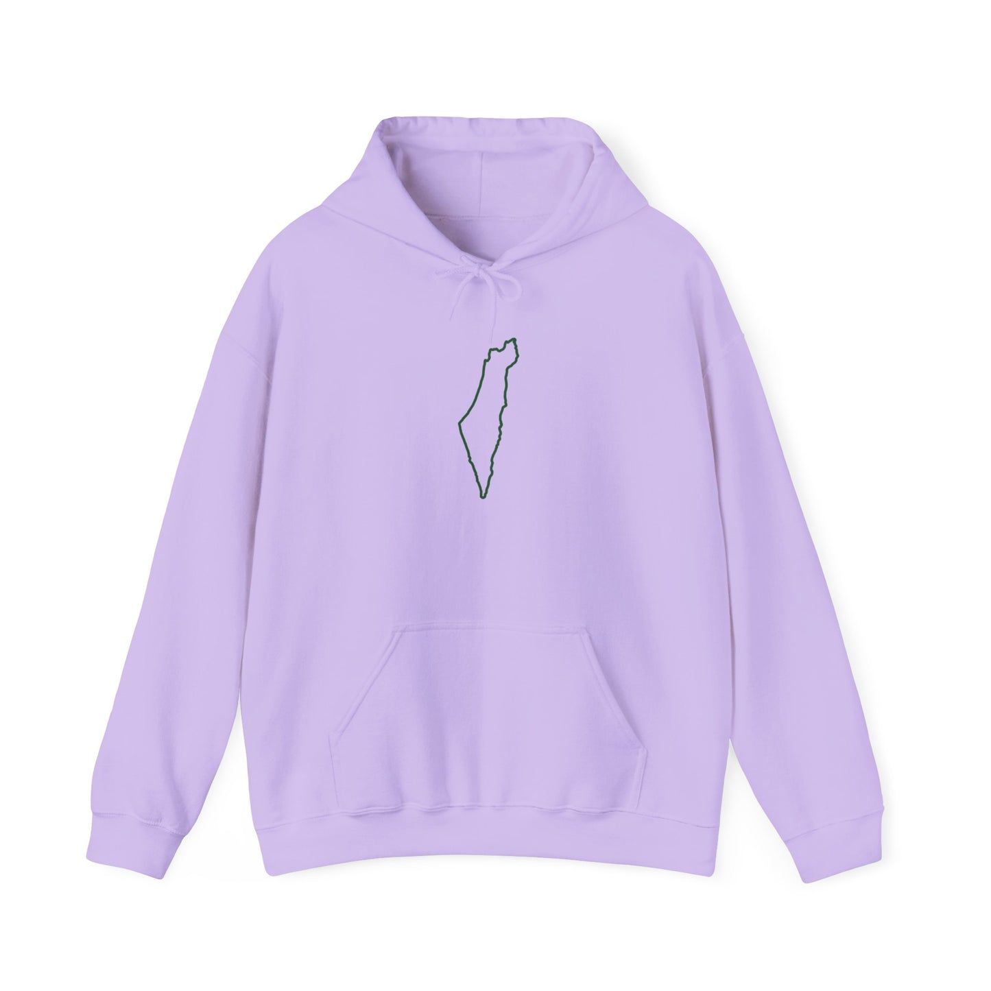 Palestine Map Outline Hoodie