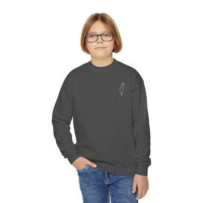 Kids Palestine Outline Sweatshirt