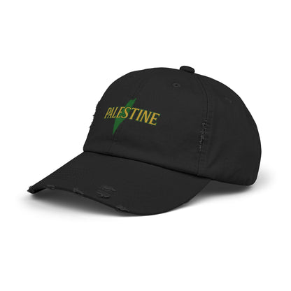 Distressed Hat - Palestine design