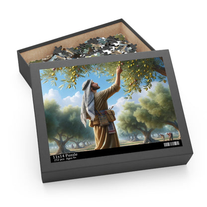 Puzzle - Olive Picking in Palestine, 120-500 Piece