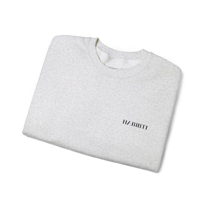 "Habibti" Embroidered Crewneck Sweatshirt