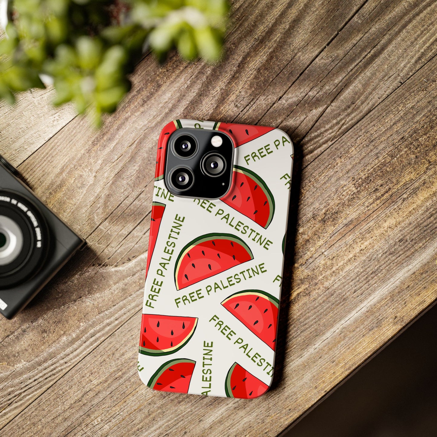 Free Palestine - Watermelon Collection - Slim Phone Case