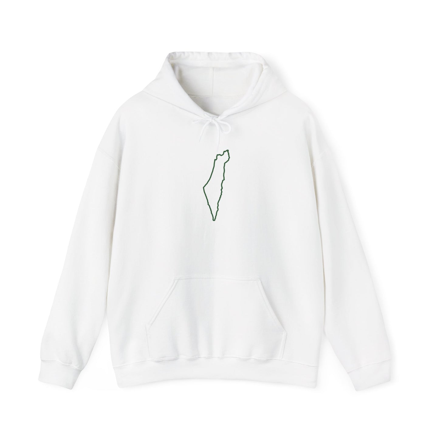 Palestine Map Outline Hoodie