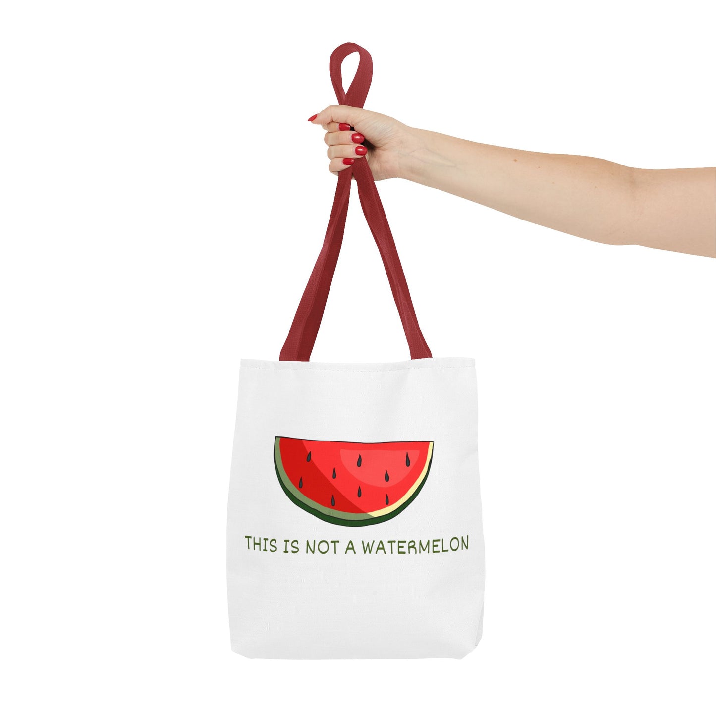 This Is Not A Watermelon Tote Bag - Watermelon Collection