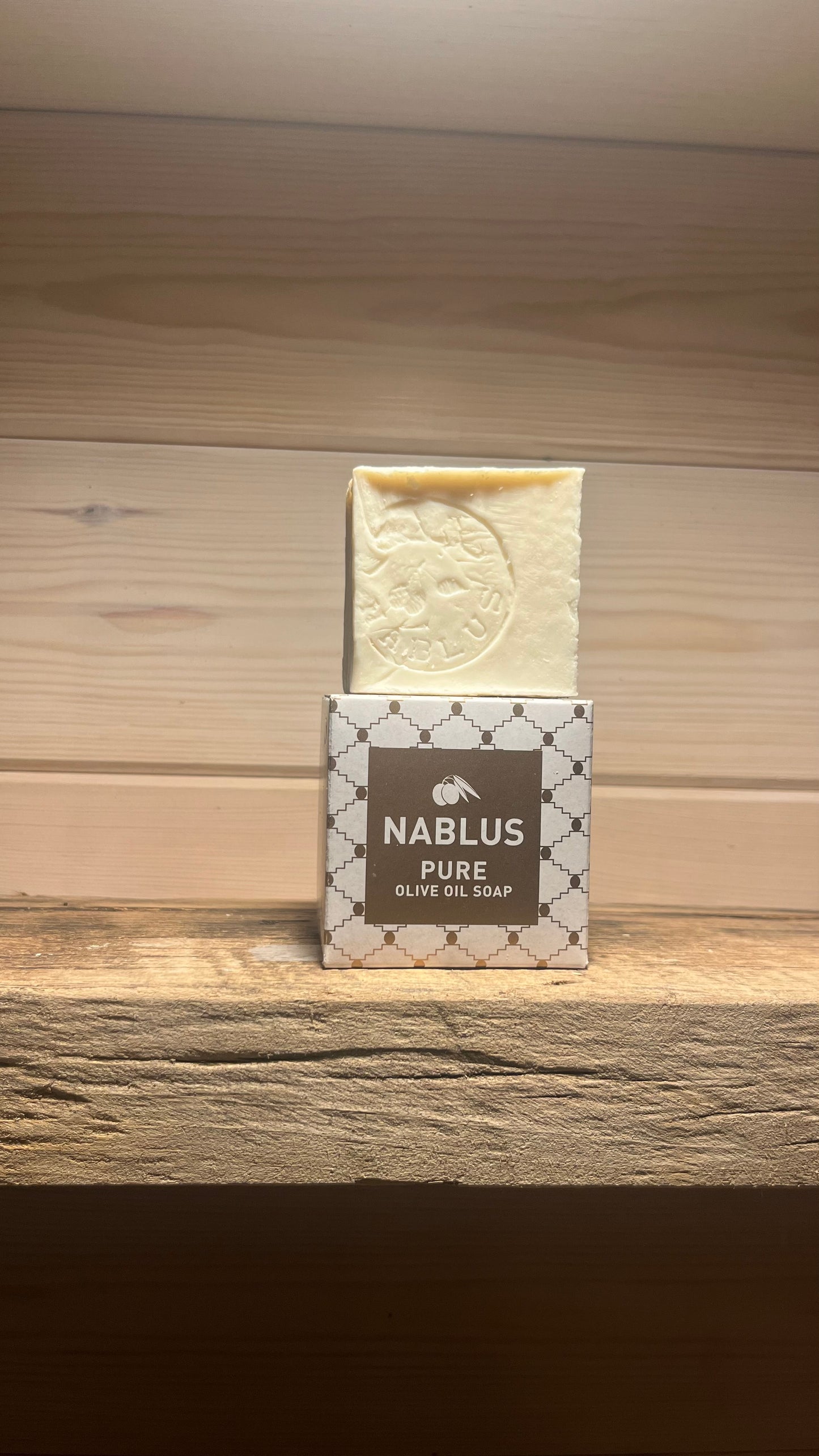 Traditional Nablus Olive Oil Soap Box -  6 pieces