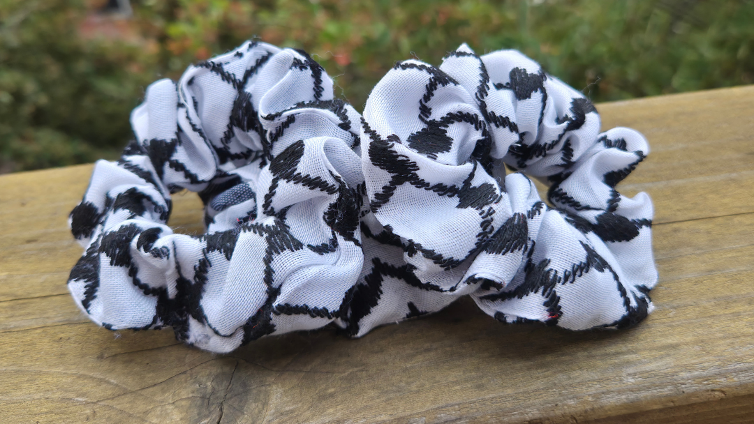 Handmade Keffiyah Scrunchie