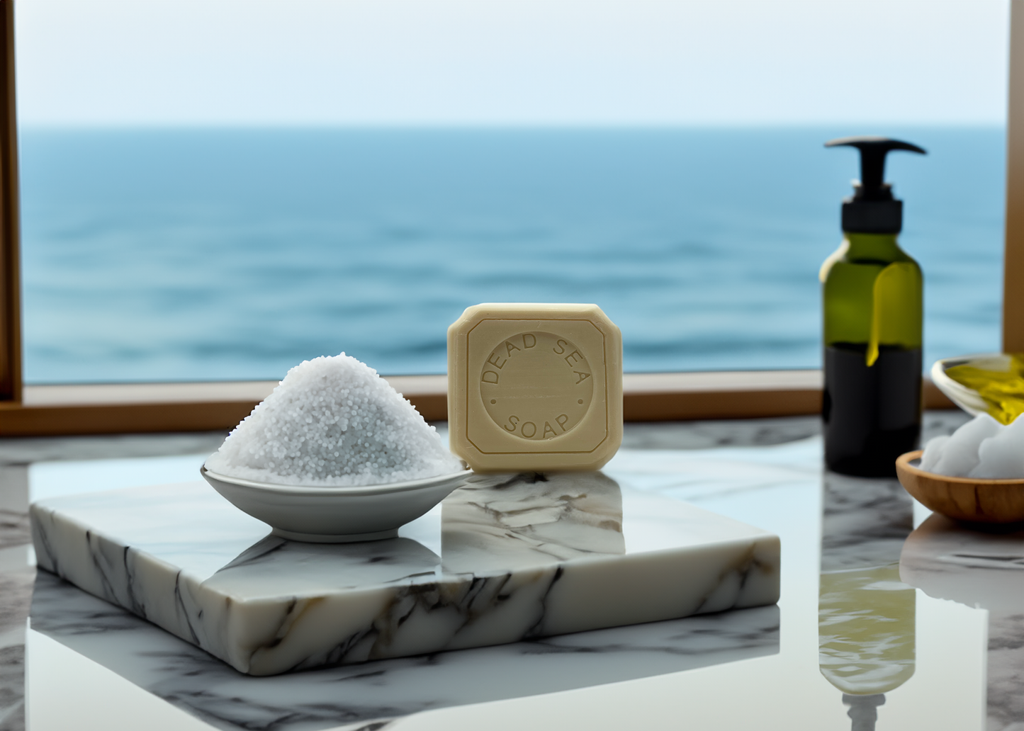 dead sea salt soap  Nablus Soap Company skin care olive oil 