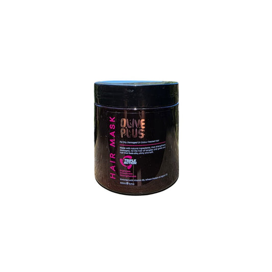 Olive Plus deep conditioning hair mask with argan oil vitamin B5 and wheat protein COSMOS ORGANIC certified handcrafted in Palestine