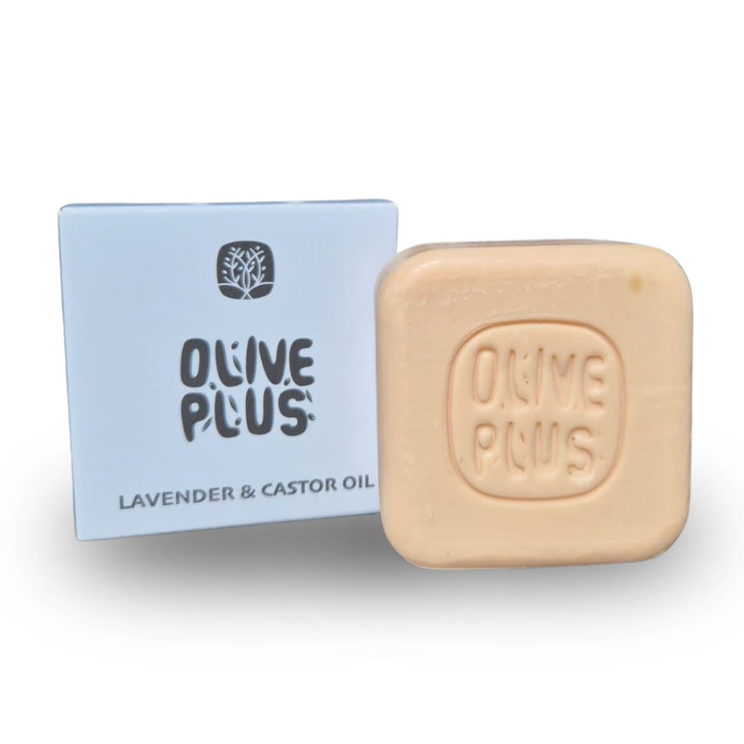Olive Plus Bar Soap – Lavender & Castor Oil